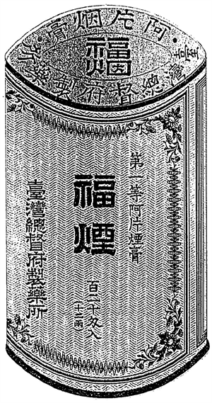 台灣日治時期的鴉片政策
