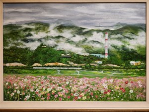 谷靜雲回 (創作者：林淑華)