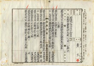 黃文（任臺灣總督府醫院醫補官：俸給：勤務）