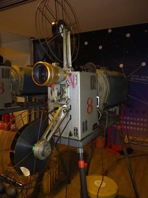 舊式電影播放機