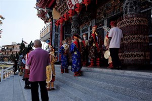 南海紫竹寺廟會情形