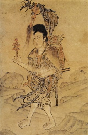 義妁採藥圖