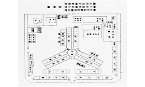 臺中市新富町消費市場平面圖