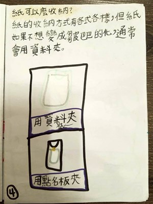 7紙可以怎麼收納