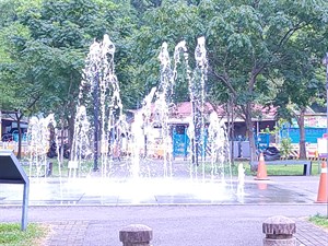 斬龍山噴水池