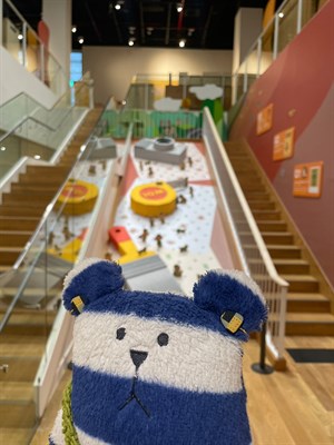 準備要去兒童廳興奮的剉冰