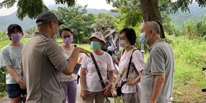 賞鳥以外也對生態進行講解