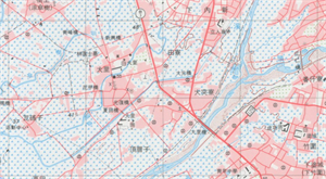 1985兩萬五千分之一經建版地形圖