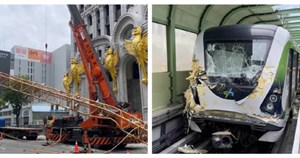 臺中捷運綠線鋼梁墜落事故