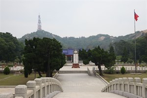 金門太武山忠烈祠遠景