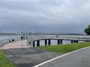 五股山水匯集廣場釣魚台