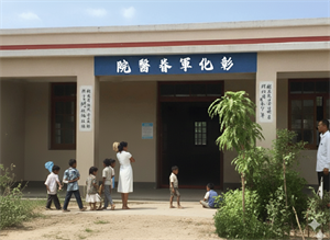 軍眷醫院門景 - AI 修繪圖