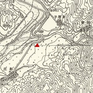 1924年日治五萬分之一地形圖(陸地測量部)