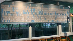 陵光客村各戶牌匾