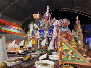 內垵村的大士伯、山神、土地公