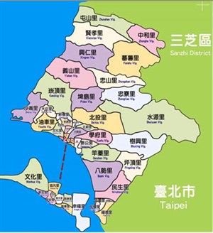 淡水地圖