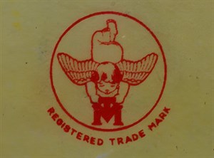 森永製菓株式會社昭和8年-昭和25年之天使商標圖