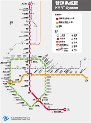 捷運營運系統圖