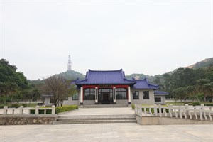 金門太武山忠烈祠－近景