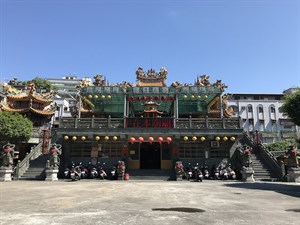 蘆洲忠義廟正面