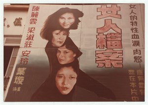 北港大復戲院《女人檔案》電影看板照片