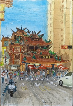 松山慈祐宮 (創作者：蔡勝紀)