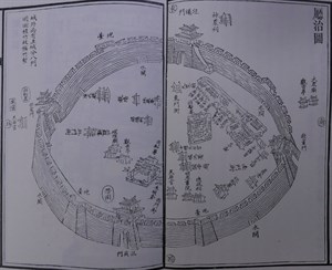 竹塹城古地圖