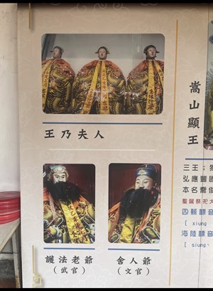 殿內神明介紹
