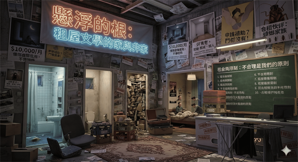 懸浮的根 —— 租屋文學的家與非家