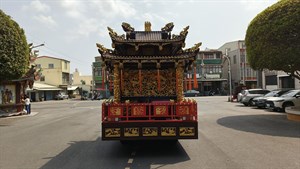 中洲惠濟宮輦宮正後方