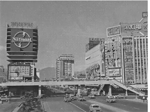 1970，大天橋剛完工之樣貌