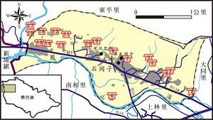 新竹縣關西鎮石光里伯公分布圖