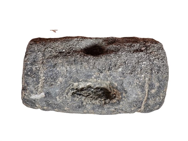 北港高中鄉土文物館館藏文物：早期石鎖