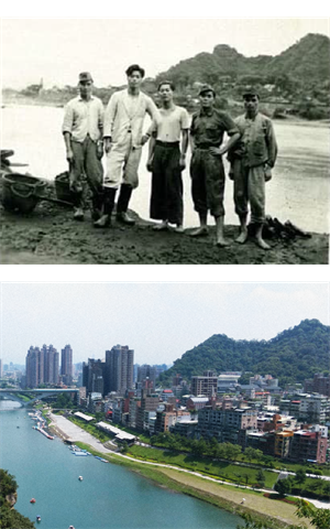 碧潭景象今昔對比