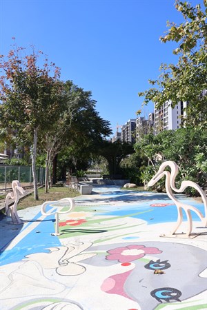 鷺村橋造景