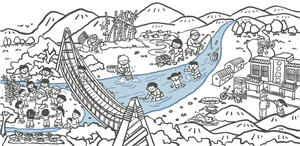 枋寮溪的生活記憶場景