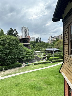 望樓原本設計可遠眺西方落日餘暉