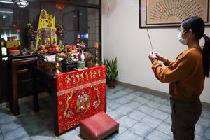 鹿港天公生祭拜