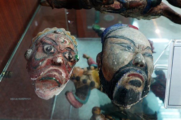 北港高中鄉土文物館館藏文物：交趾陶