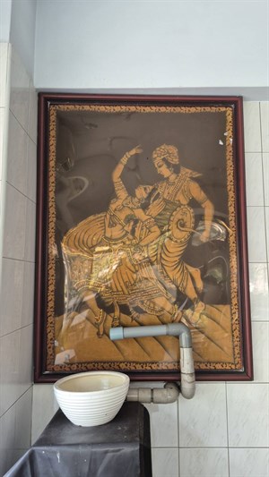 素食餐廳的擺設