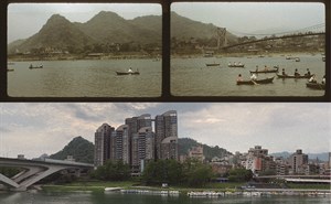 碧潭景象今昔對比