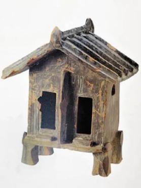 綠釉陶廁