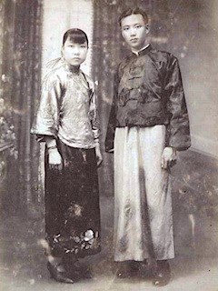 對襟短衫與長袍馬褂（男）