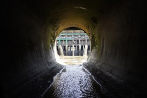 走進舊烏山嶺引水隧道