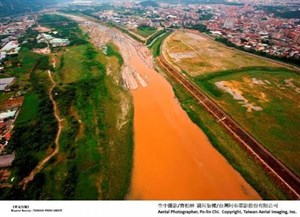 舊濁水溪遭受汙染