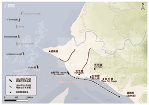 1884年10月1日-10月5日滬尾港周遭船艦動態