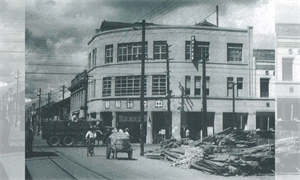 1950年張煥珪擔任董事長，於中央書局現址興建店面(陳耿彬攝)