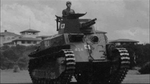 1930年帝國陸軍97式中型戰車 速度快可式缺乏護甲