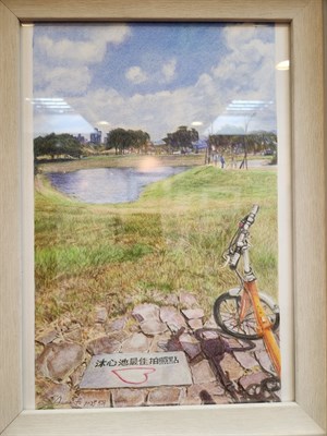 靜謐的午後	(創作者：傅翠燕)