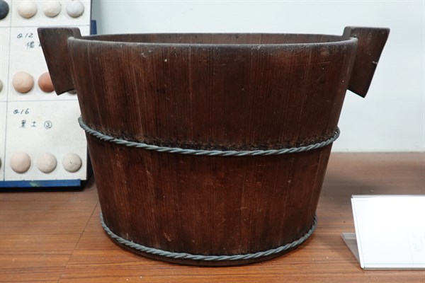 北港高中鄉土文物館館藏文物：木飯桶